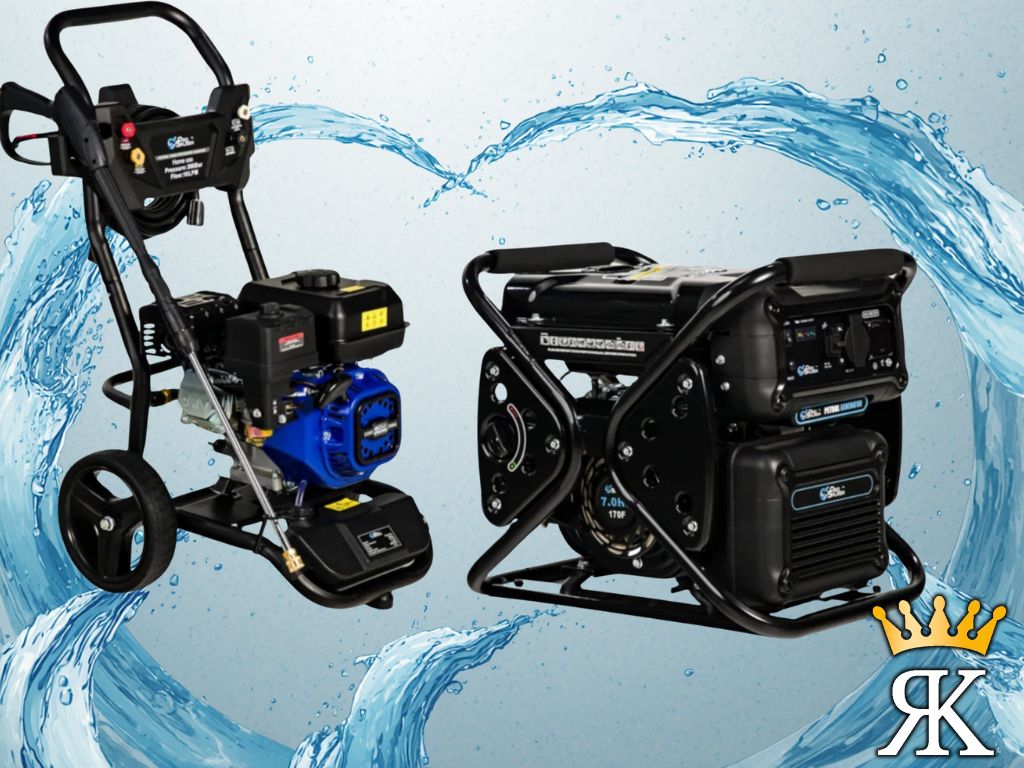 Petrol Invertor Generator & Petrol Pressure Washer