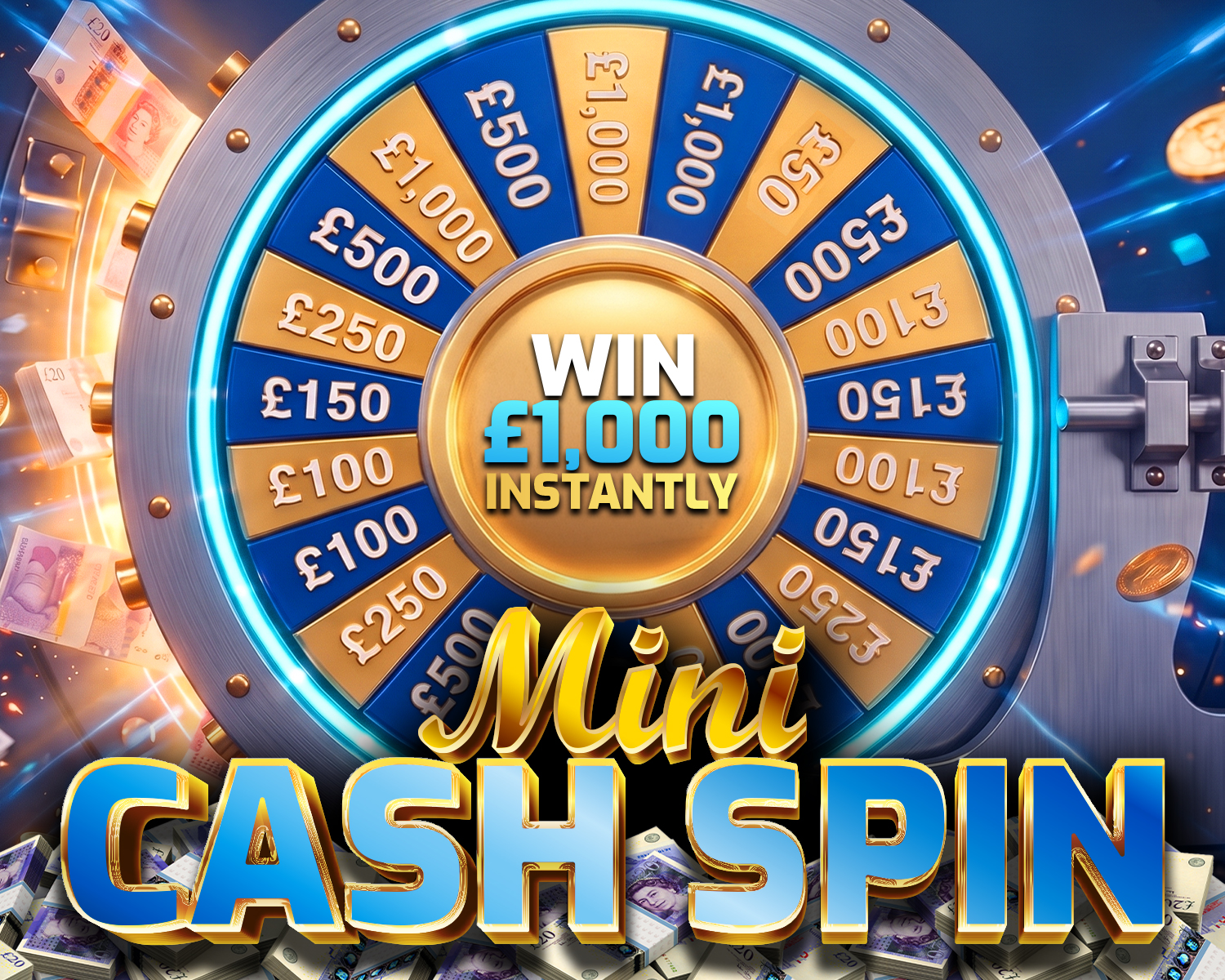 The Mini Cash Spin!