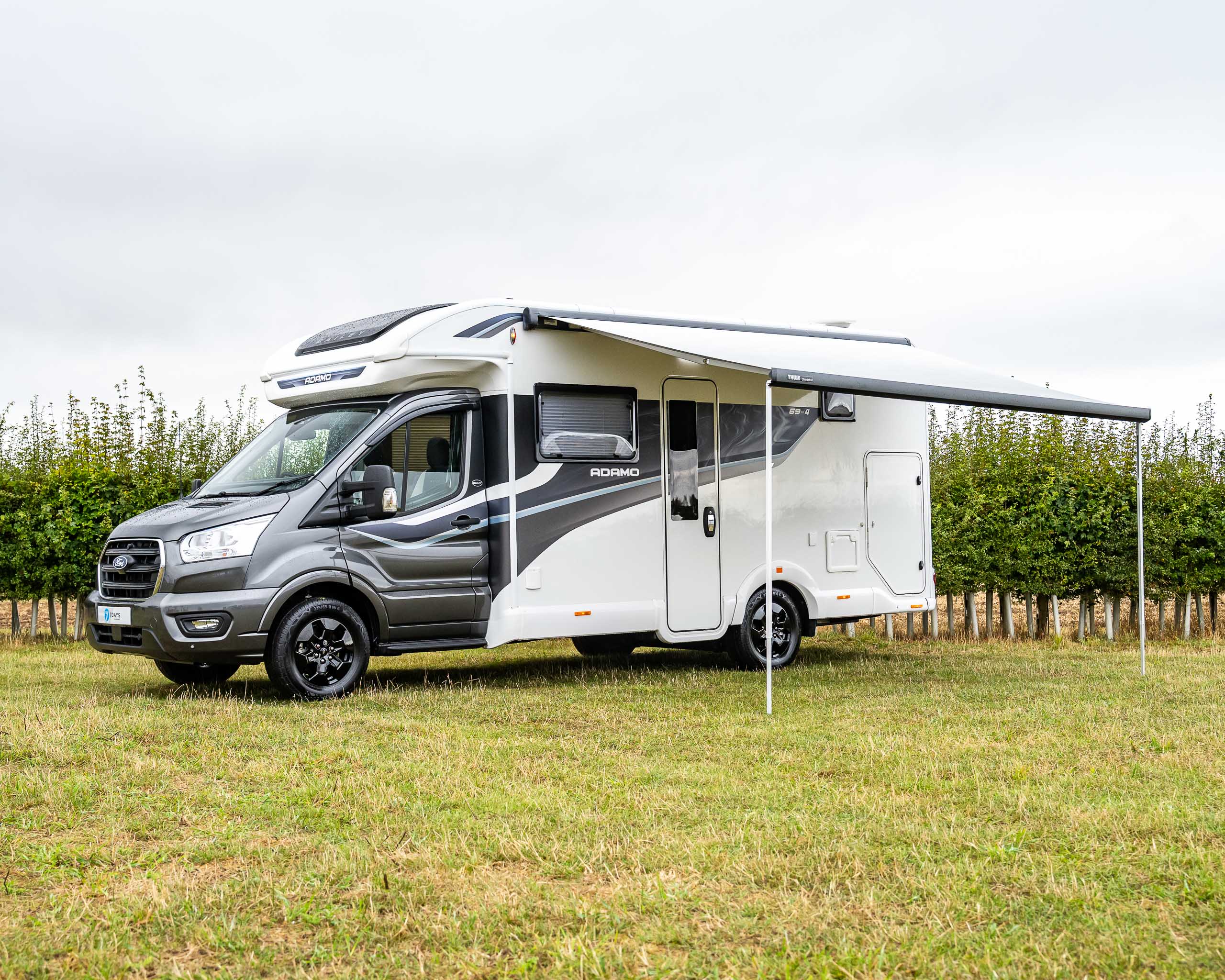 Win This 2025 Bailey Adamo Motorhome + £2,000 Cash!