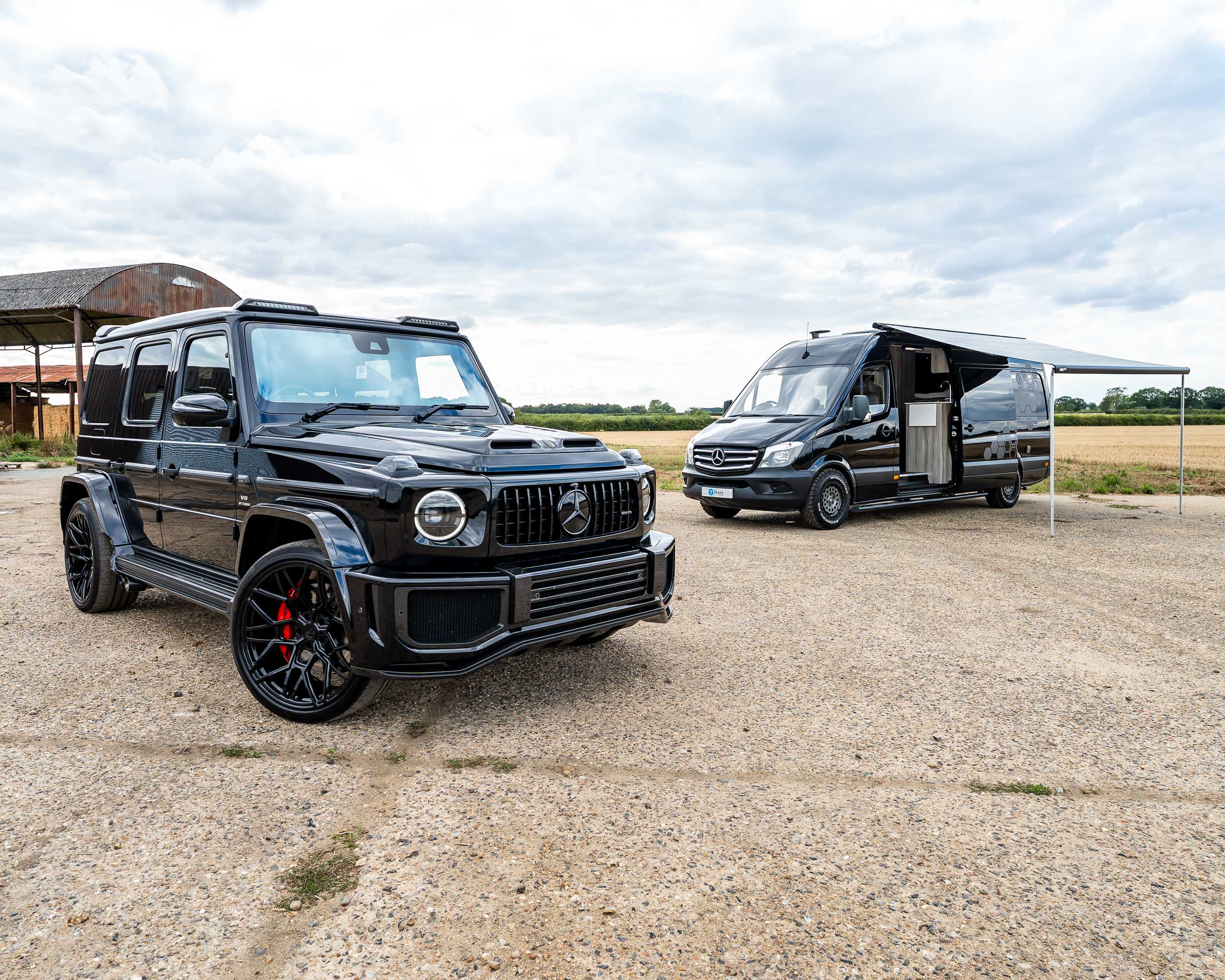Win This Urban Mercedes G63 AMG & Mercedes Sprinter Campervan + £2,000 Cash!