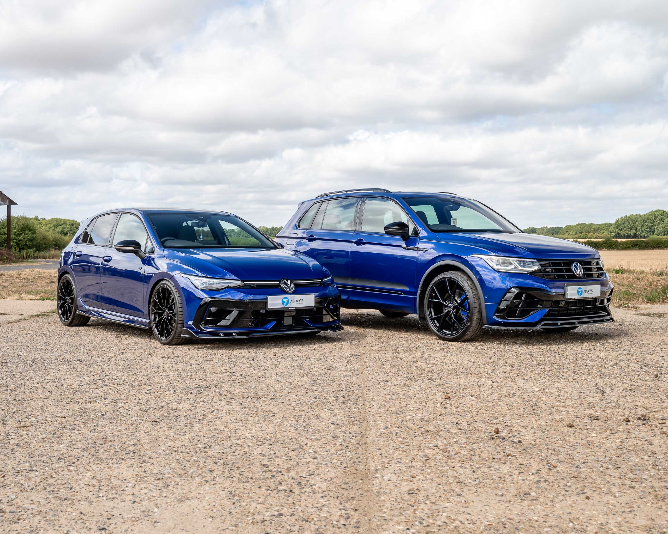 Win This VW Tiguan R & Mk8.5 VW Golf R Black Edition + £2,000 Cash!
