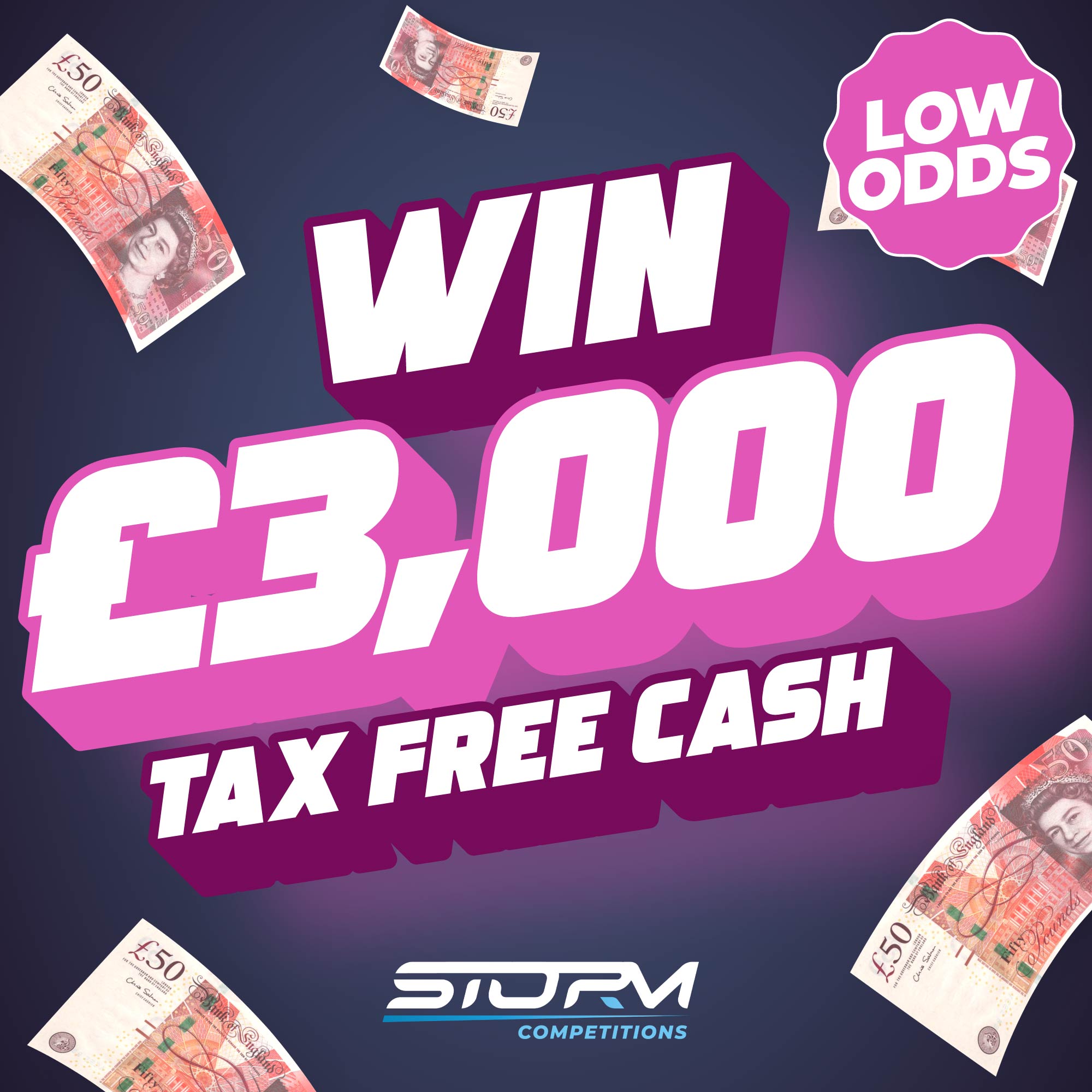 £3,000 for £50 #52