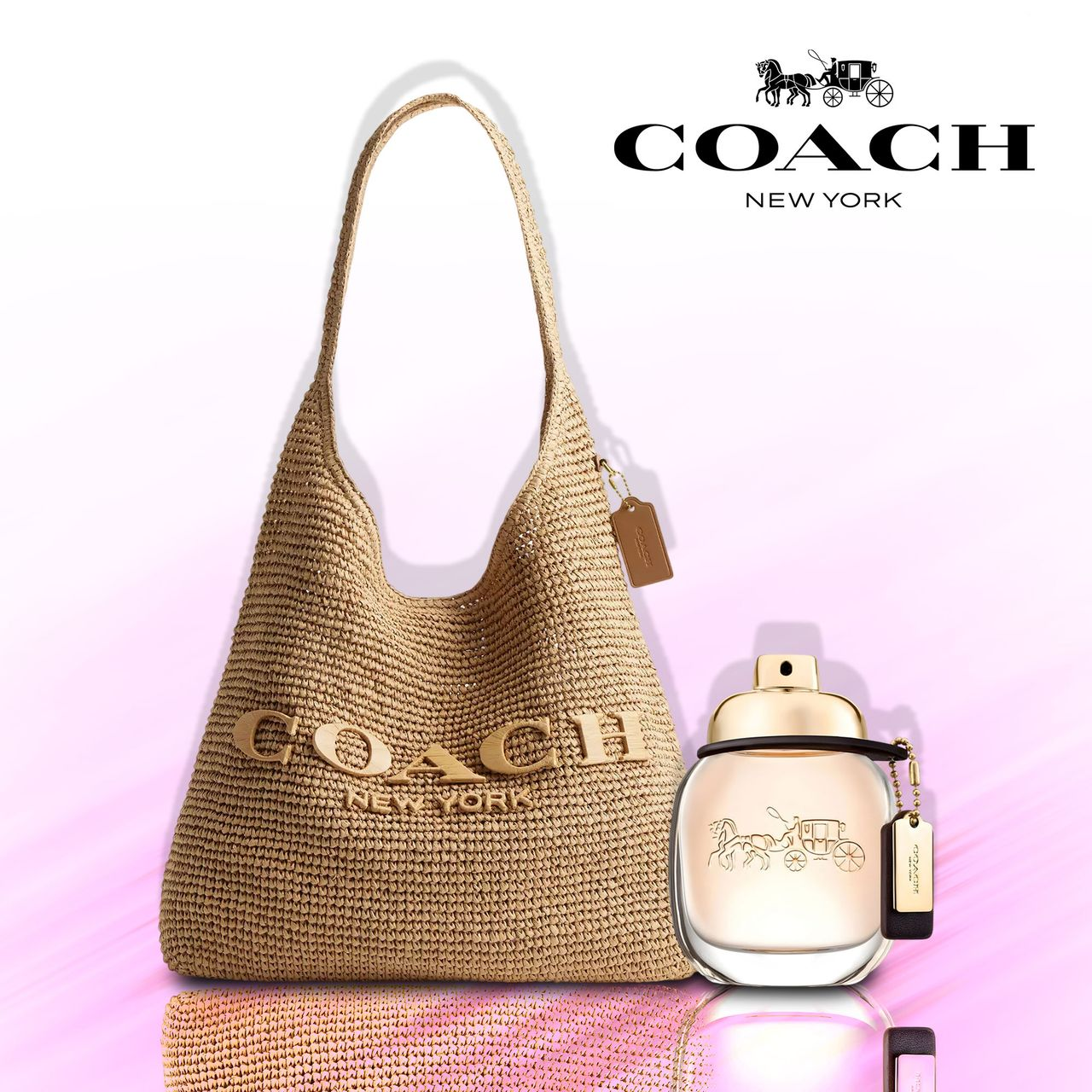 Coach Brooklyn Shoulder Bag & Perfume Bundle