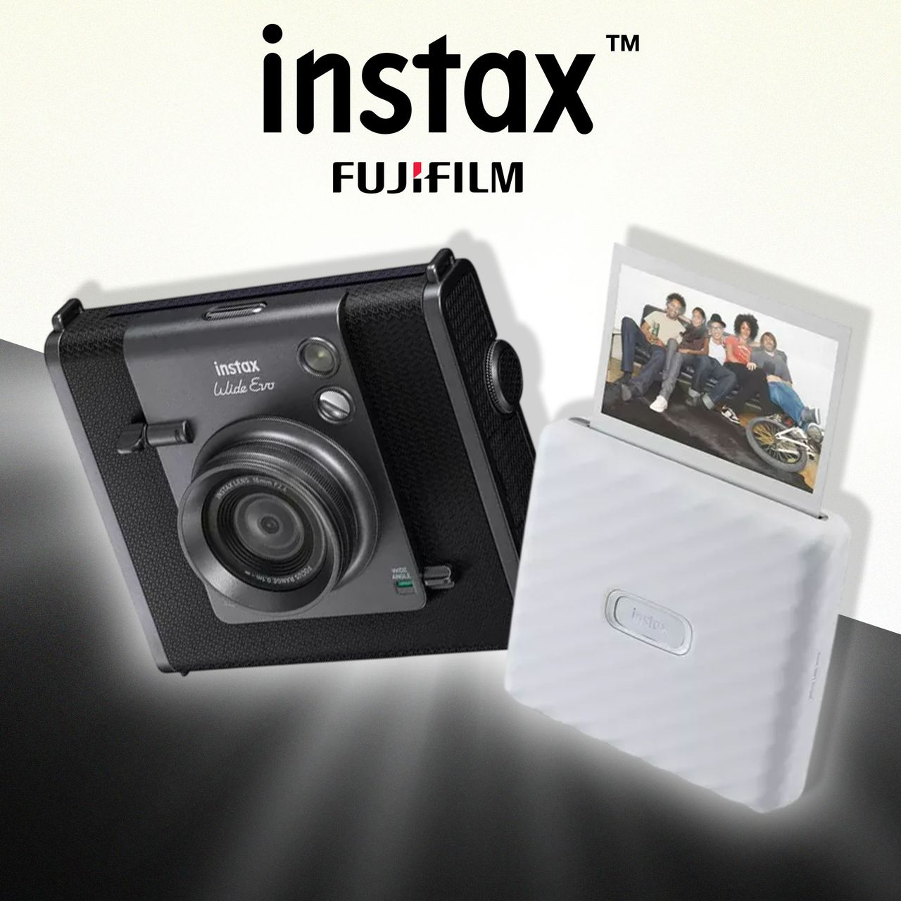 INSTAX Wide Evo Instant Camera & Printer