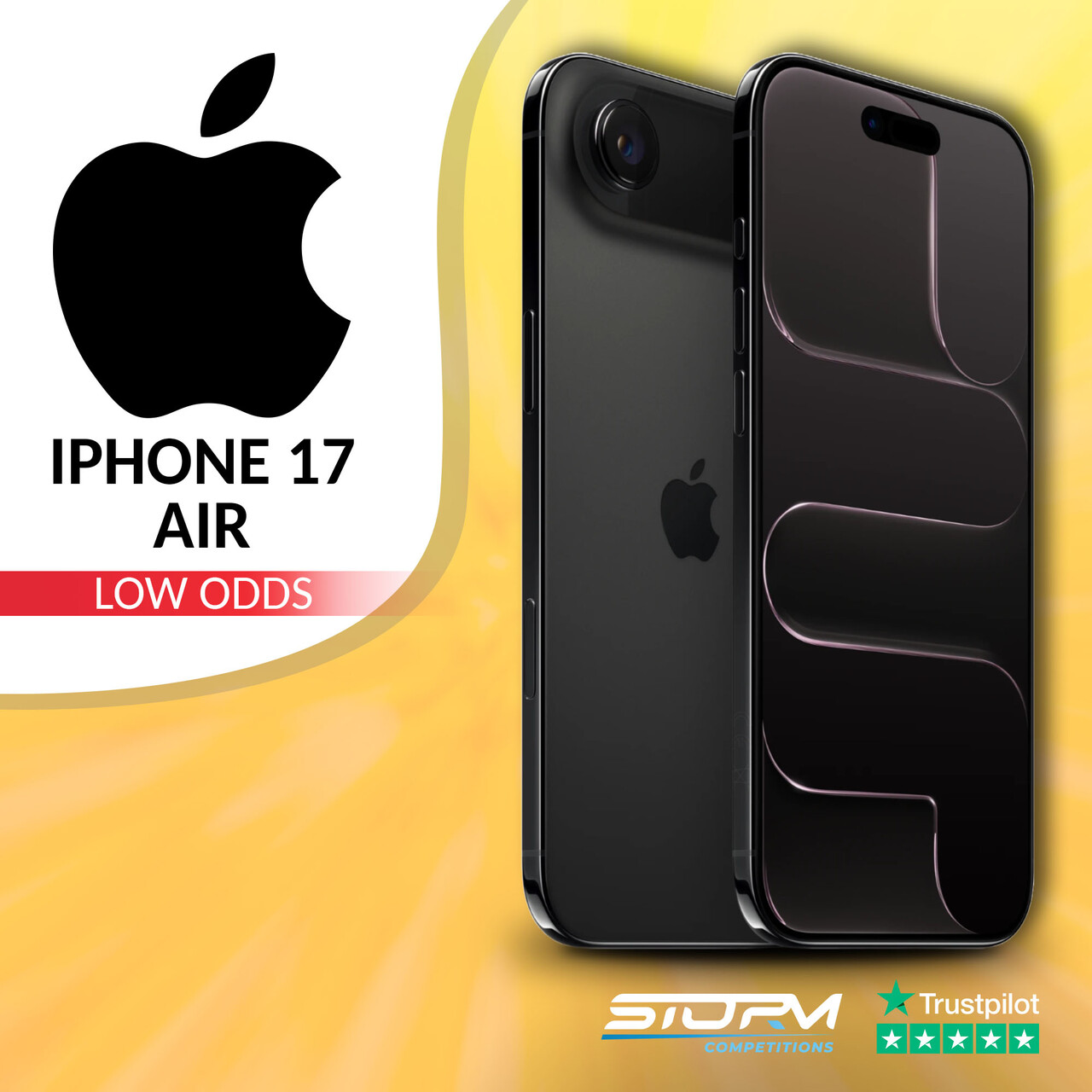 IPhone 17 Air LOW ODDS – 256GB (Black) #35