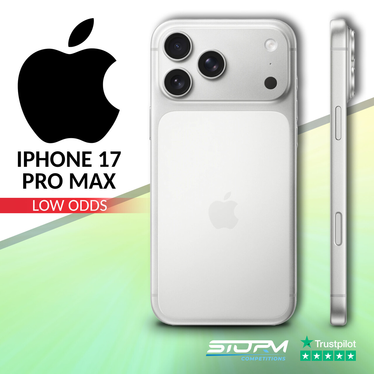 IPhone 17 Pro MAX LOW ODDS (Silver) #48