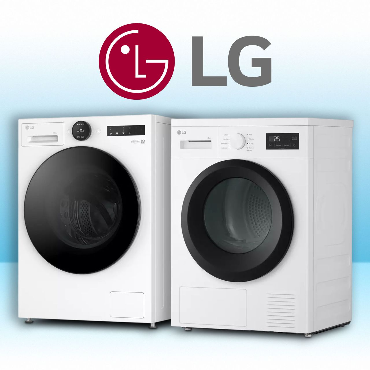 LG Series 7 Washing Machine & Dryer Bundle