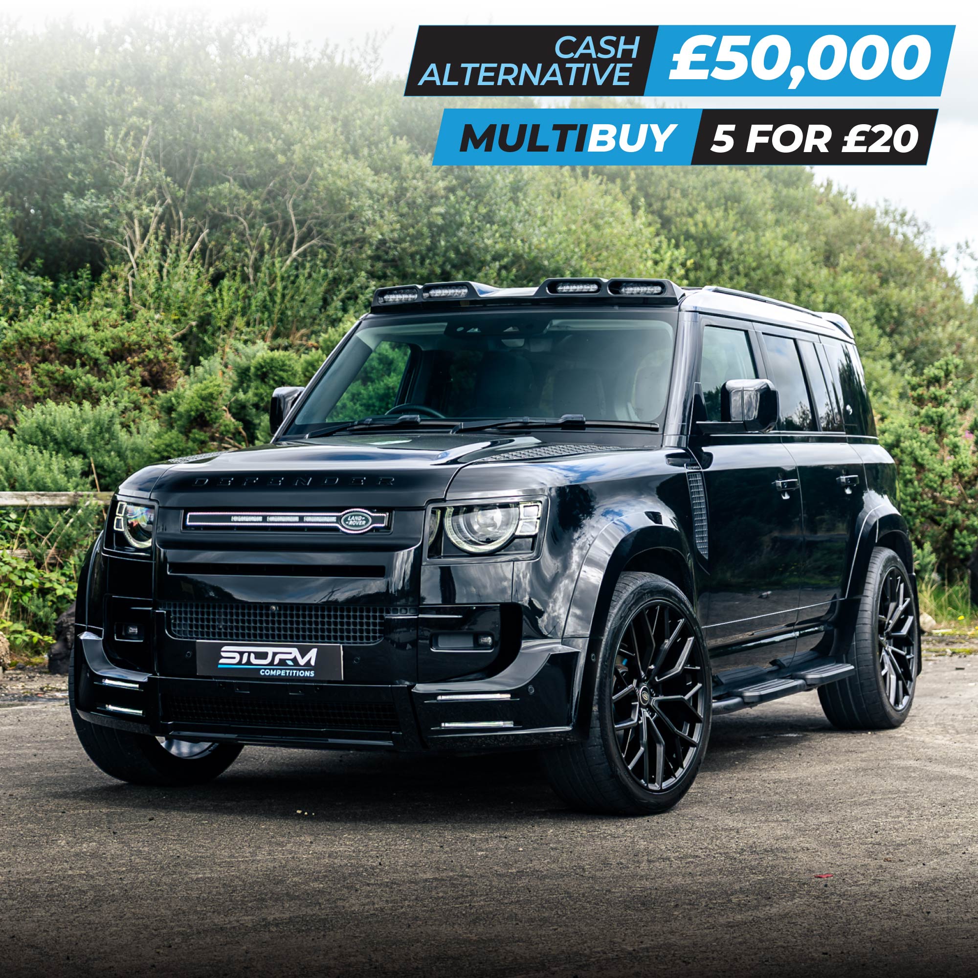 WIN THIS Santorini Black Defender 110 XS Edition