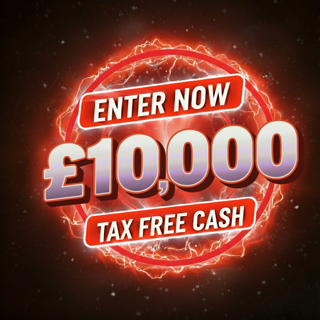 Win £10,000 Tax Free Cash