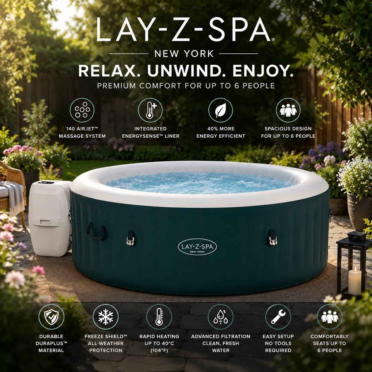 Win This Lay-Z-Spa New York Airjet