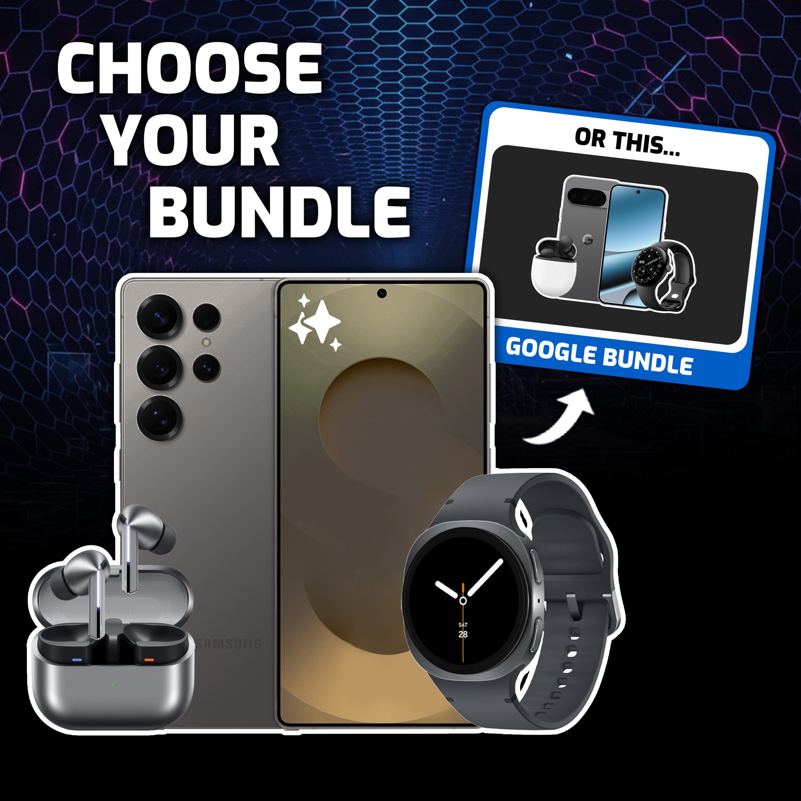 Win This Samsung Or Google Bundle