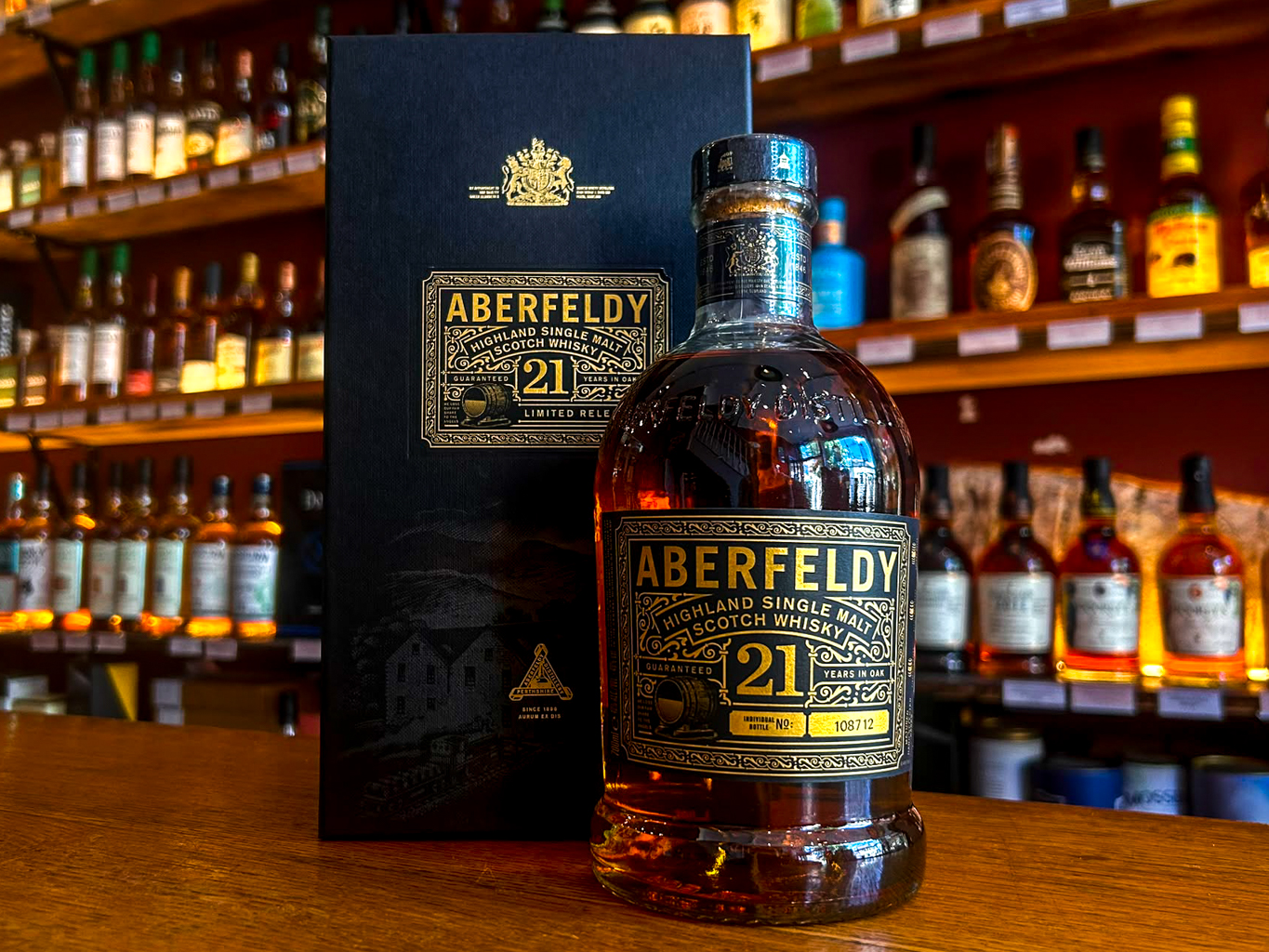 Aberfeldy 21 Year Old Highland Single Malt Scotch Whisky 40% 70cl
