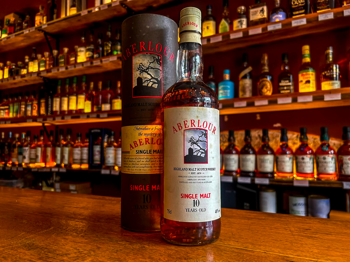 Aberlour 10 Year Old Single Malt Scotch Whisky 40% 75cl (1990s Bottling)