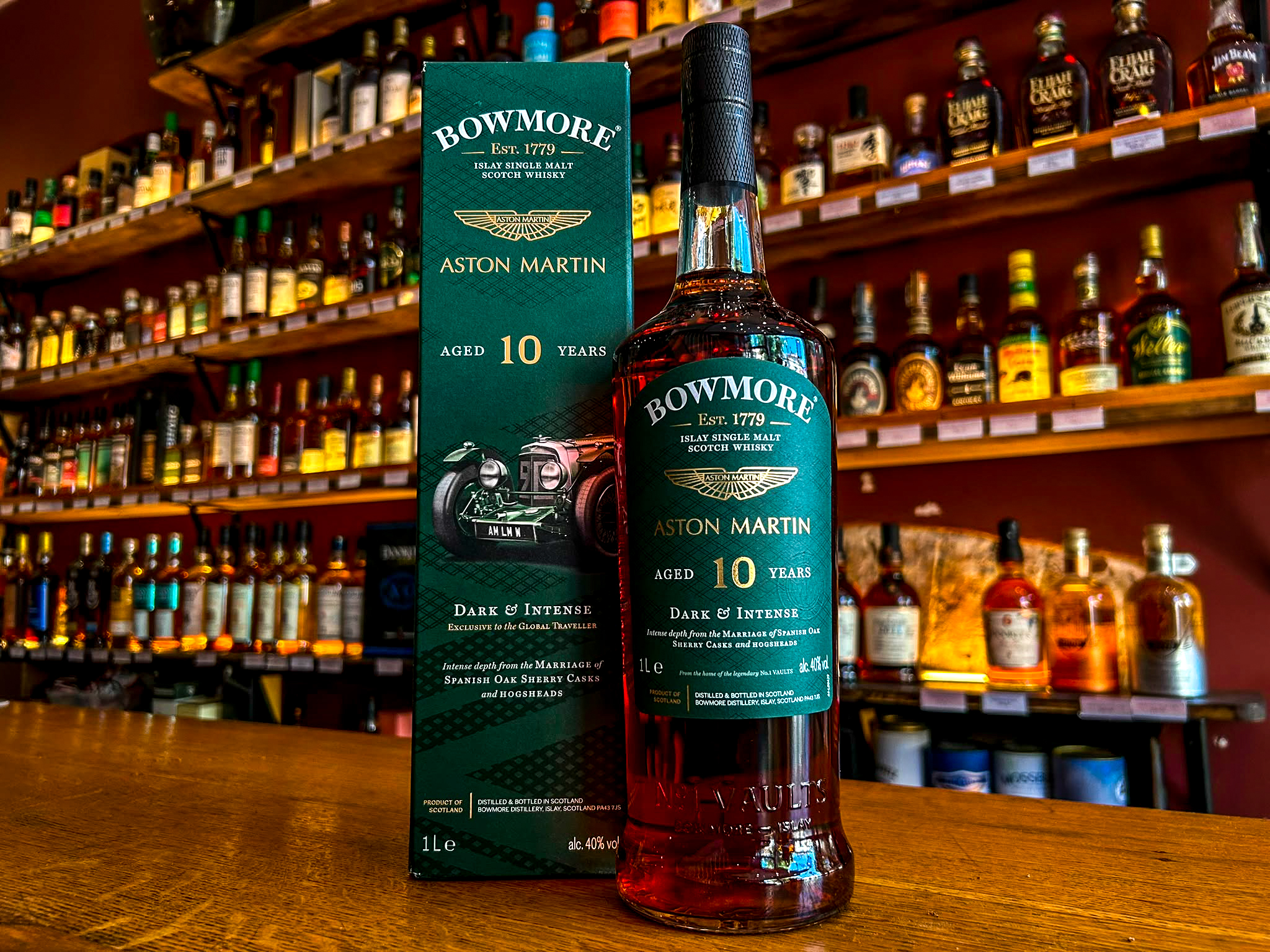 Bowmore 10 Year Old – Aston Martin Edition No.1 Single Malt Scotch Whisky 40% 1L