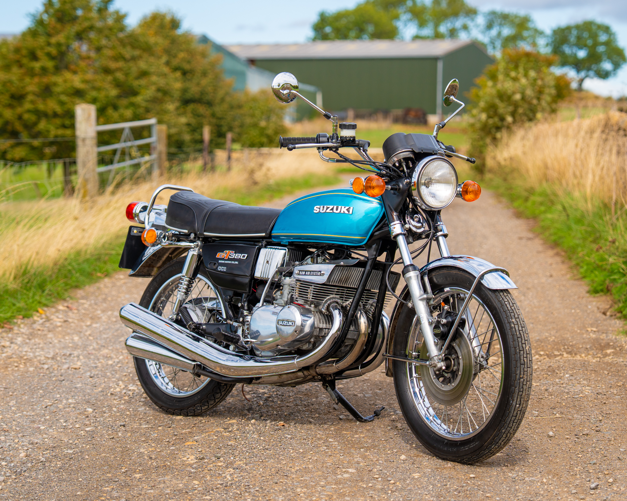 Win this 1977 Suzuki GT380B + £500