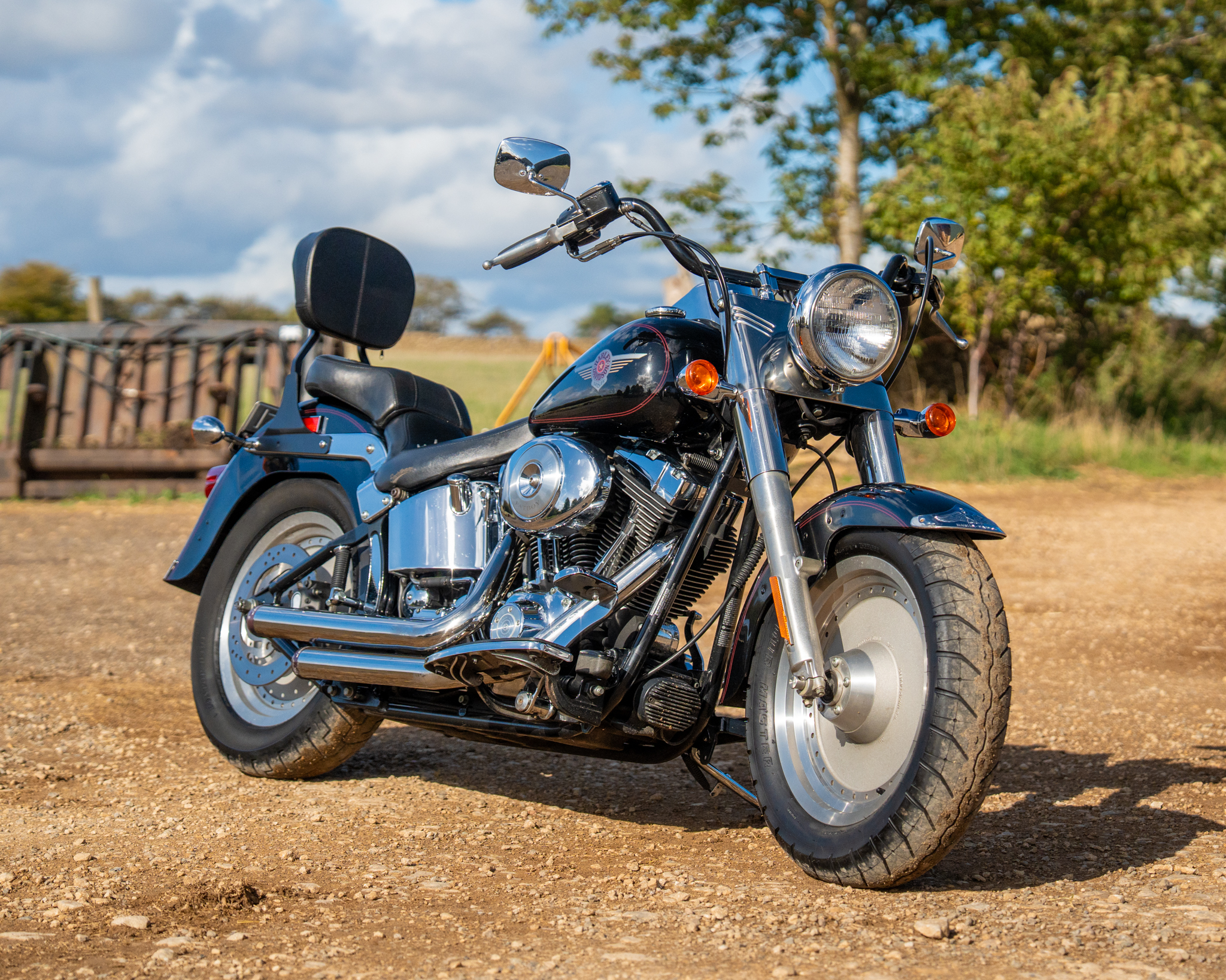 Win this 2002 Harley-Davidson Fat Boy 1450cc + £750