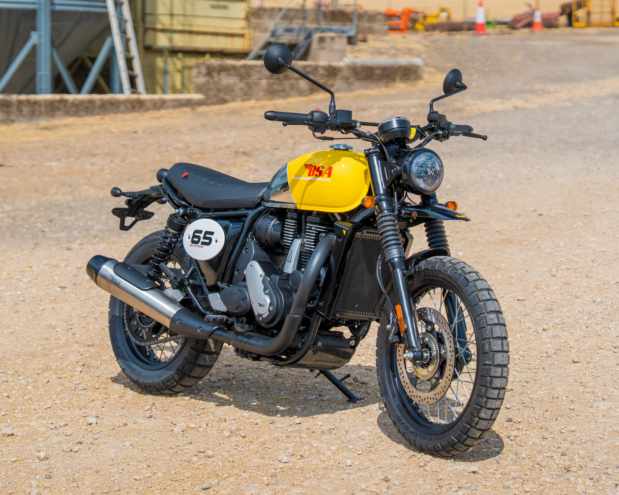 Win this Brand New 2026 BSA Scrambler 650 + £500