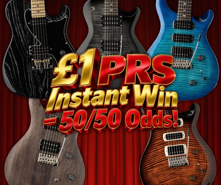 £1 PRS Instant Win – 50/50 Odds!