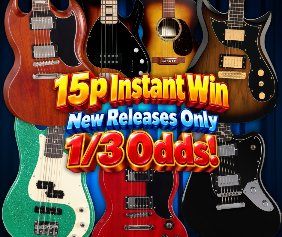 15p Instant Win (New Releases Only) – 1/3 Odds!