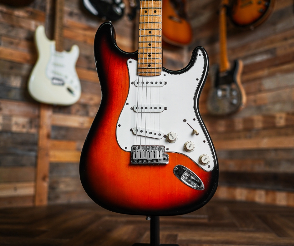 1996 Fender American Standard Stratocaster in 3-Tone Sunburst