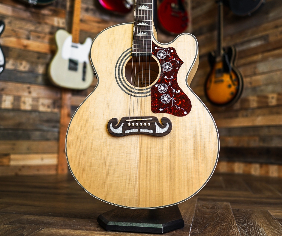 Epiphone J-200 EC in Natural