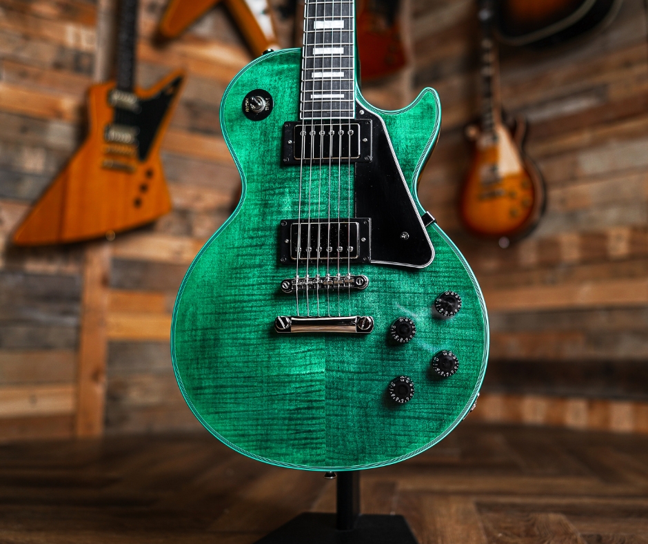 Epiphone Les Paul Custom Widow in Peacock