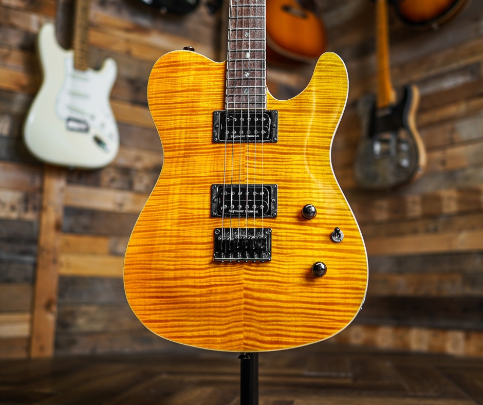 Fender Limited Edition Custom FMT Telecaster in Amber