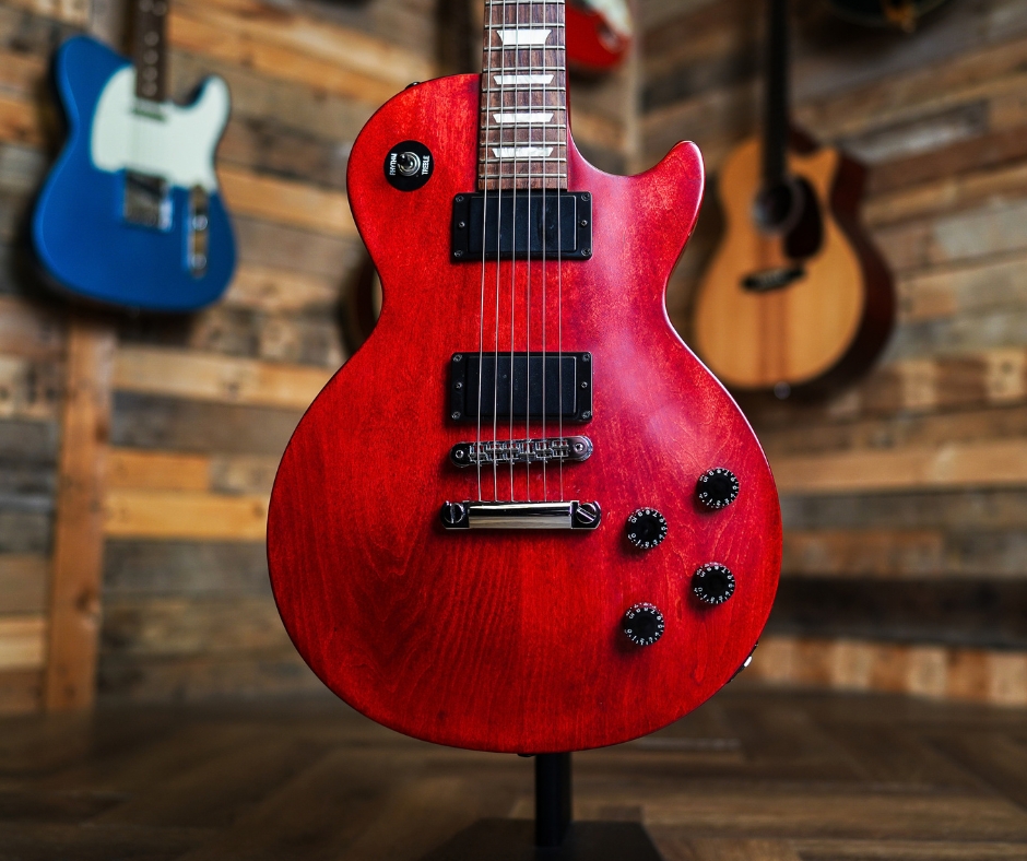 Gibson LPJ in Satin Cherry