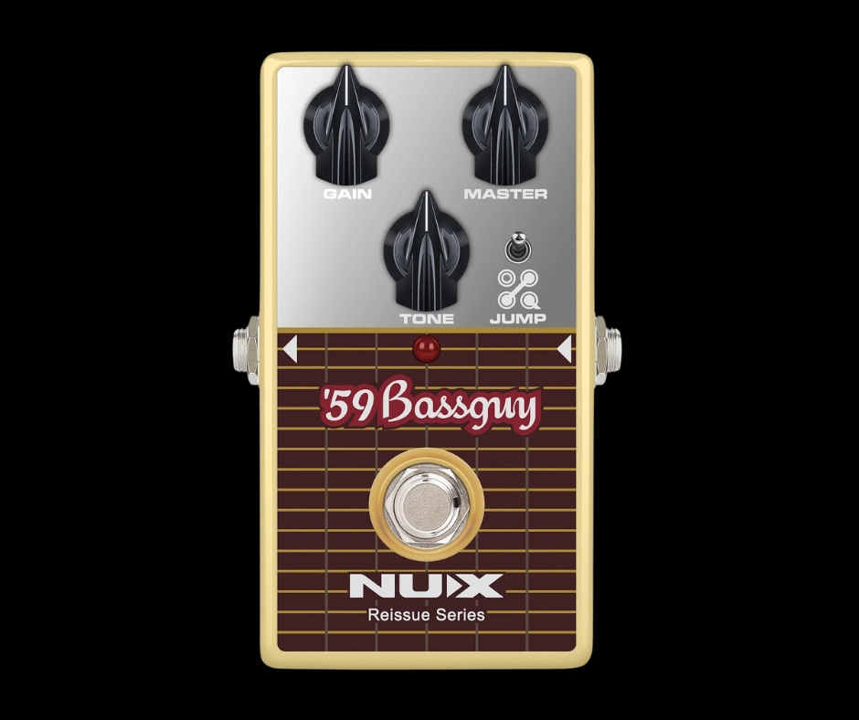 NUX '59 Bassguy Overdrive Pedal – Free App-Exclusive Giveaway