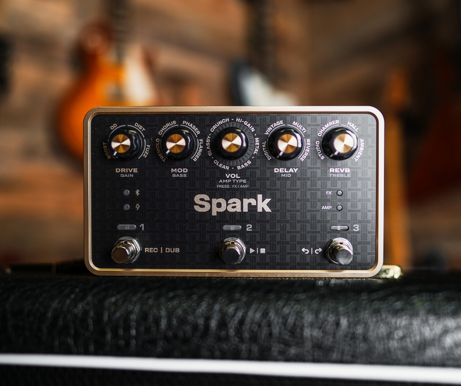 Positive Grid Spark Pedal – Smart Amp, Multi-FX & Looper