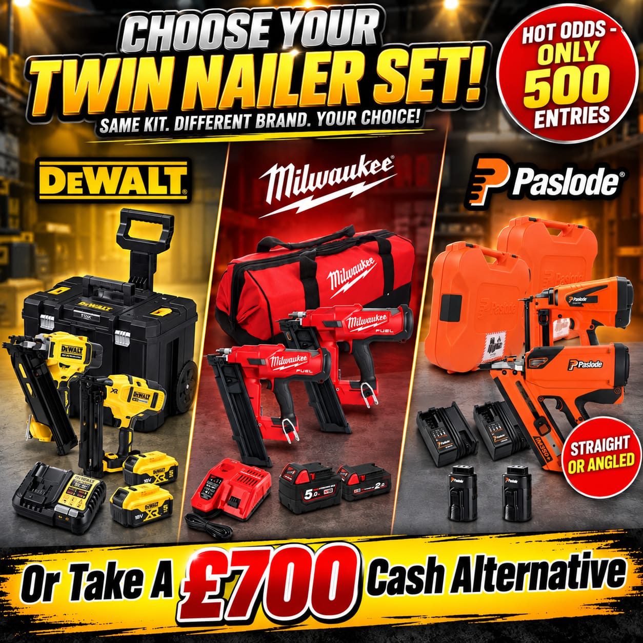 18v Brushless Nailers Of Your Choice #47