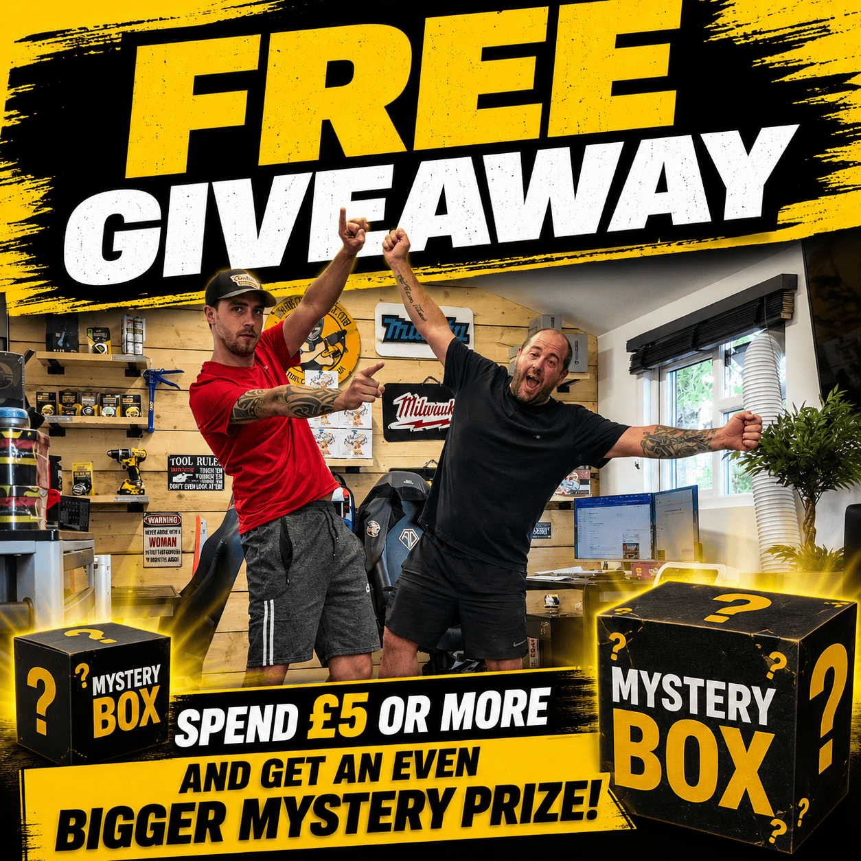 APP ONLY – FREE Mystery Prize – Spend £5+ & Win EVEN MORE! #11