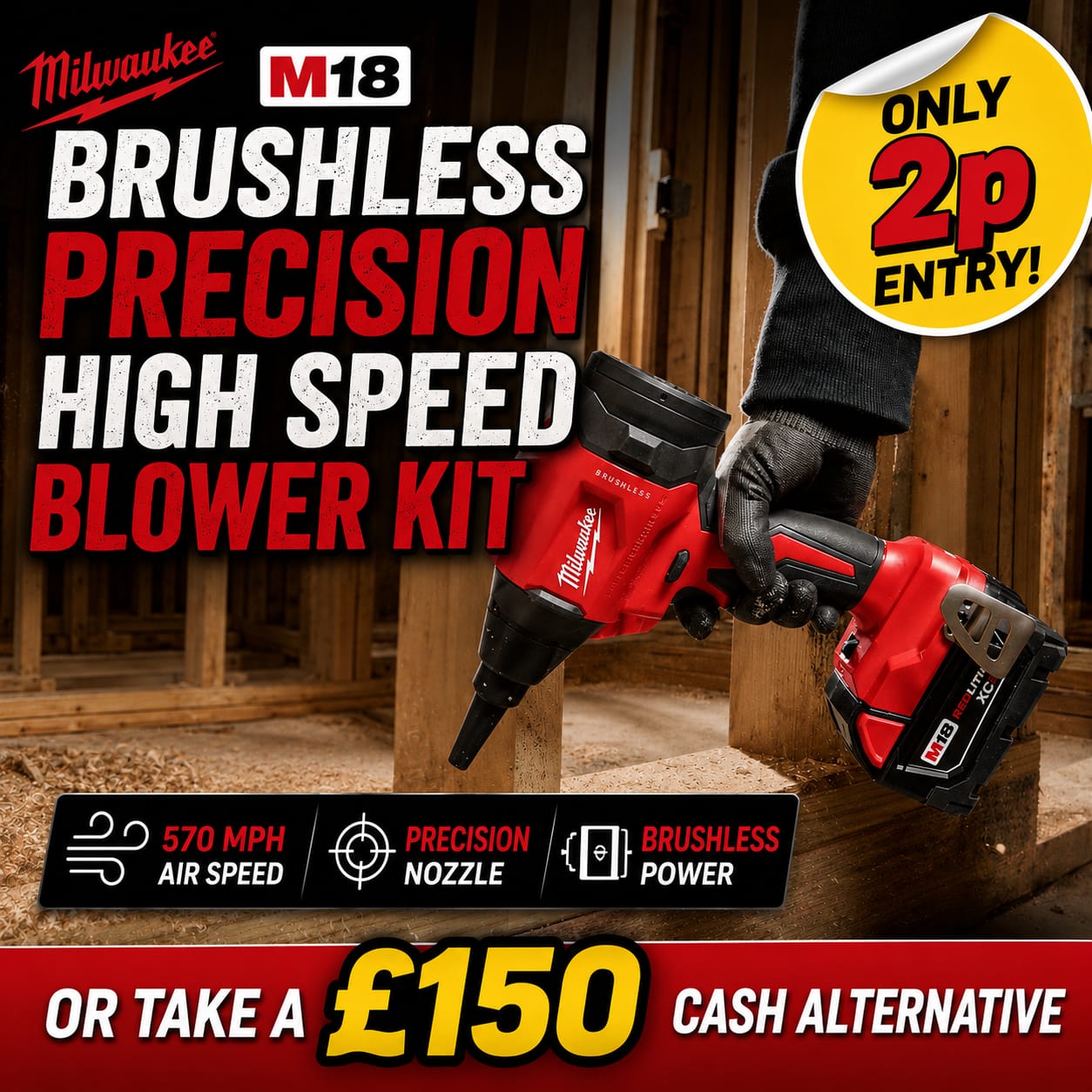 Auto Draw – Milwaukee M18 Cordless Brushless Precision Blower Kit #2