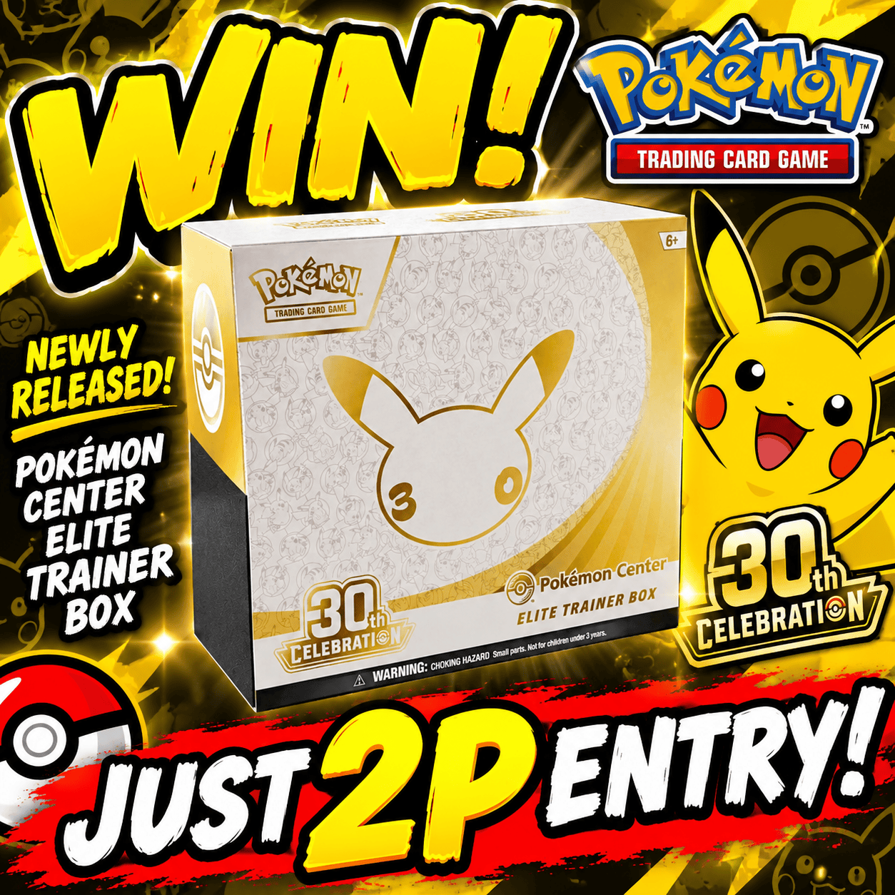 Auto Draw – Pokémon TCG: 30th Celebration Pokémon Center Elite Trainer Box