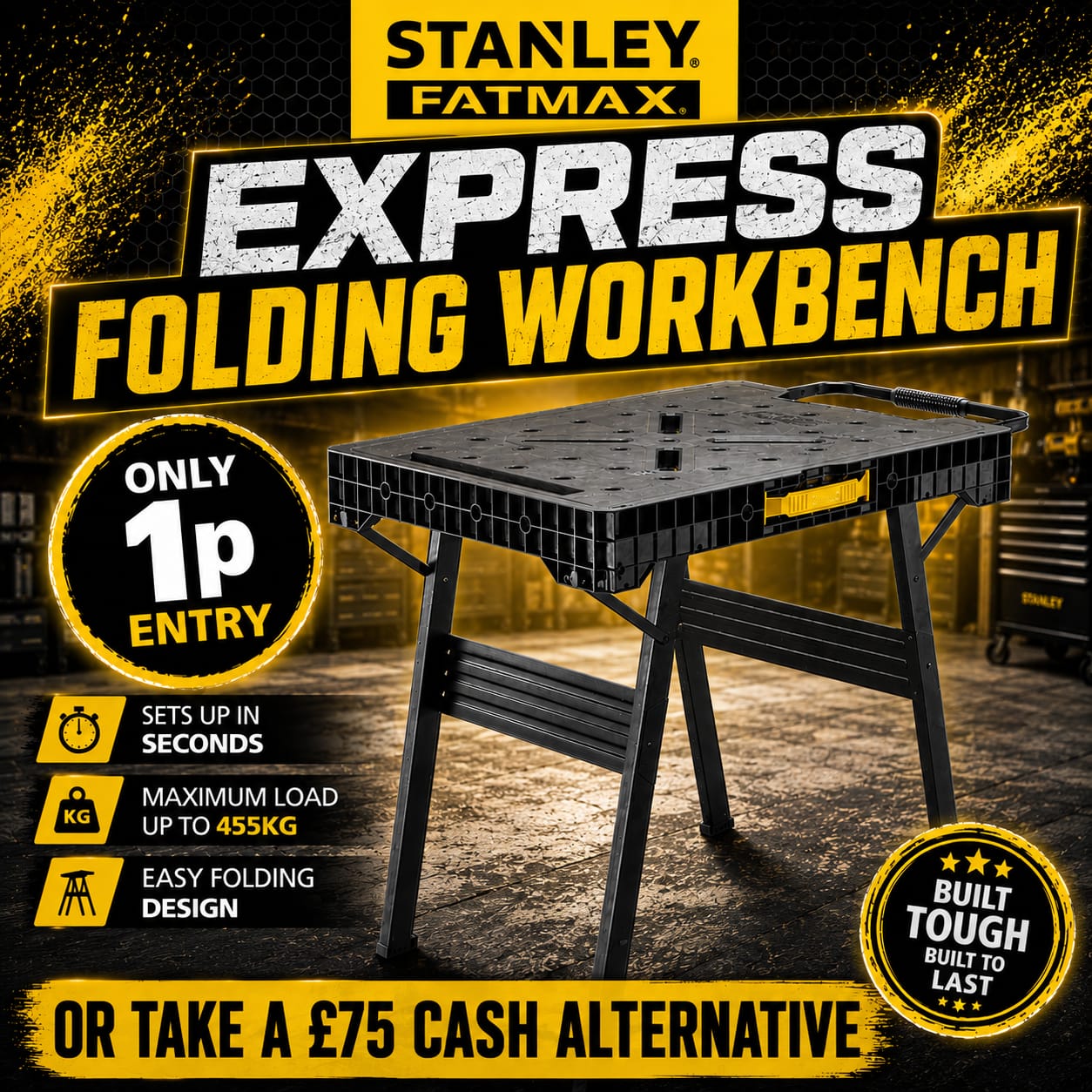 Auto Draw – Stanley FatMax Express Folding Workbench #4