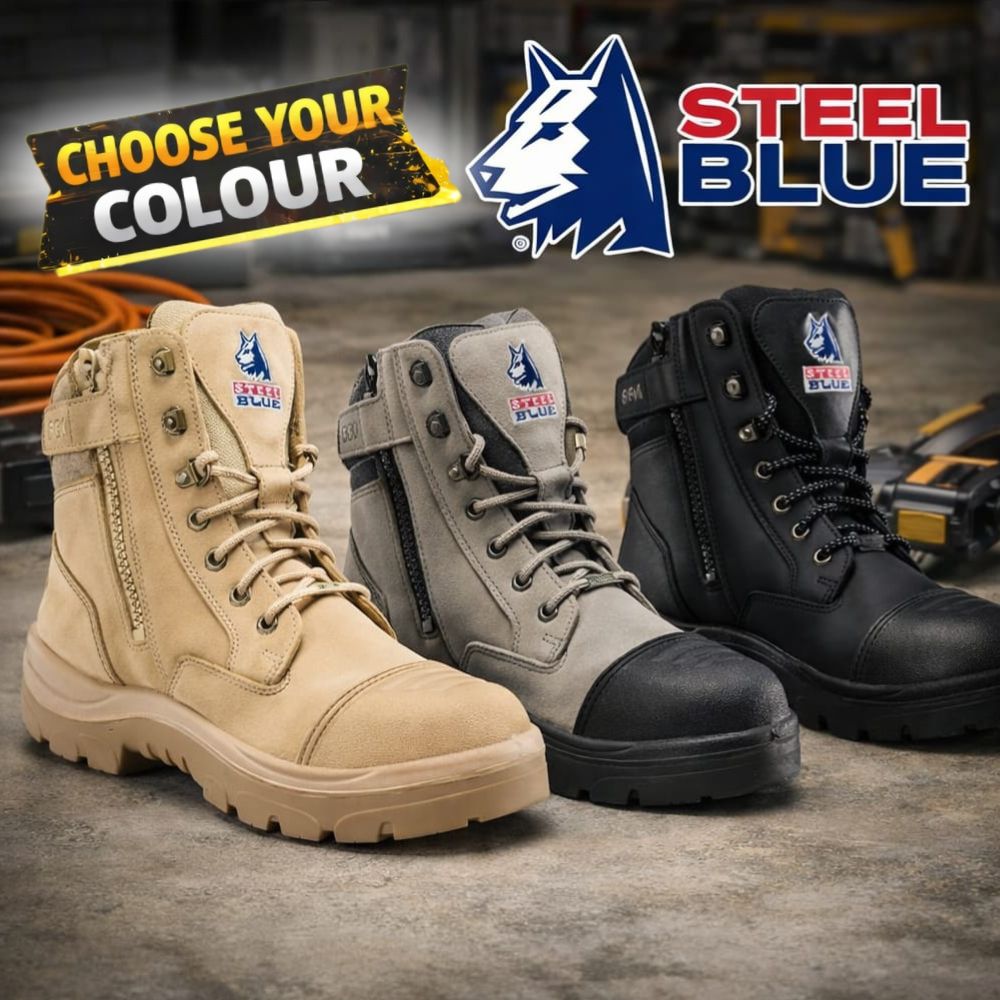 Auto Draw – Steel Blue Southern Cross Boots Of Your Choice #4