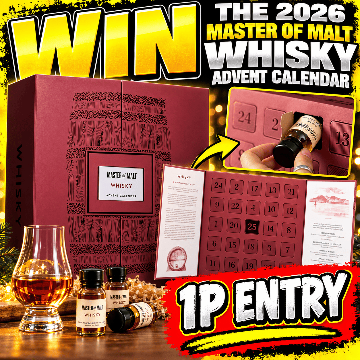 Auto Draw – The Whisky Advent Calendar (2026 Edition)