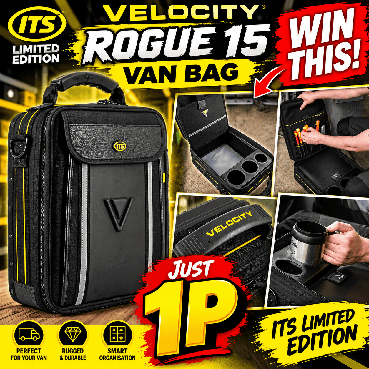 Auto Draw – Velocity Rogue 15 Van Bag – ITS Limited Edition #2