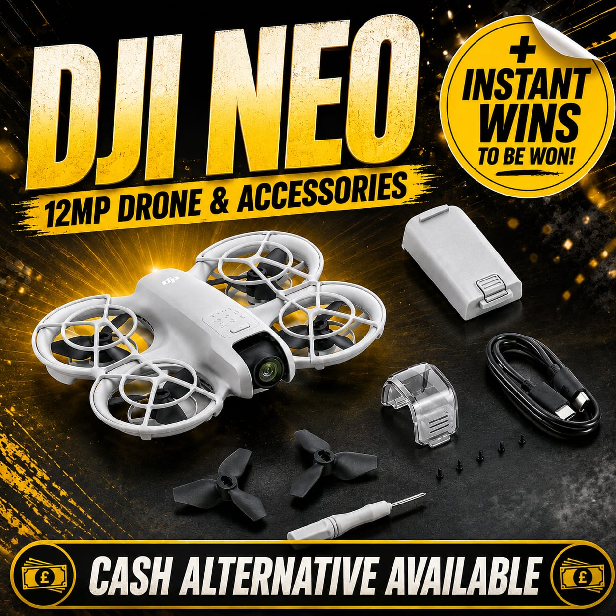 DJI Neo 12MP Camera Drone #3 (+ Instant Wins!)