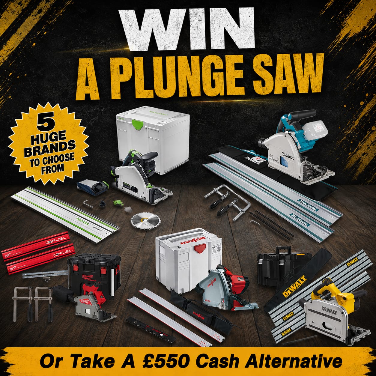 Plunge Saw Of Your Choice – 5 BIG Brands #2