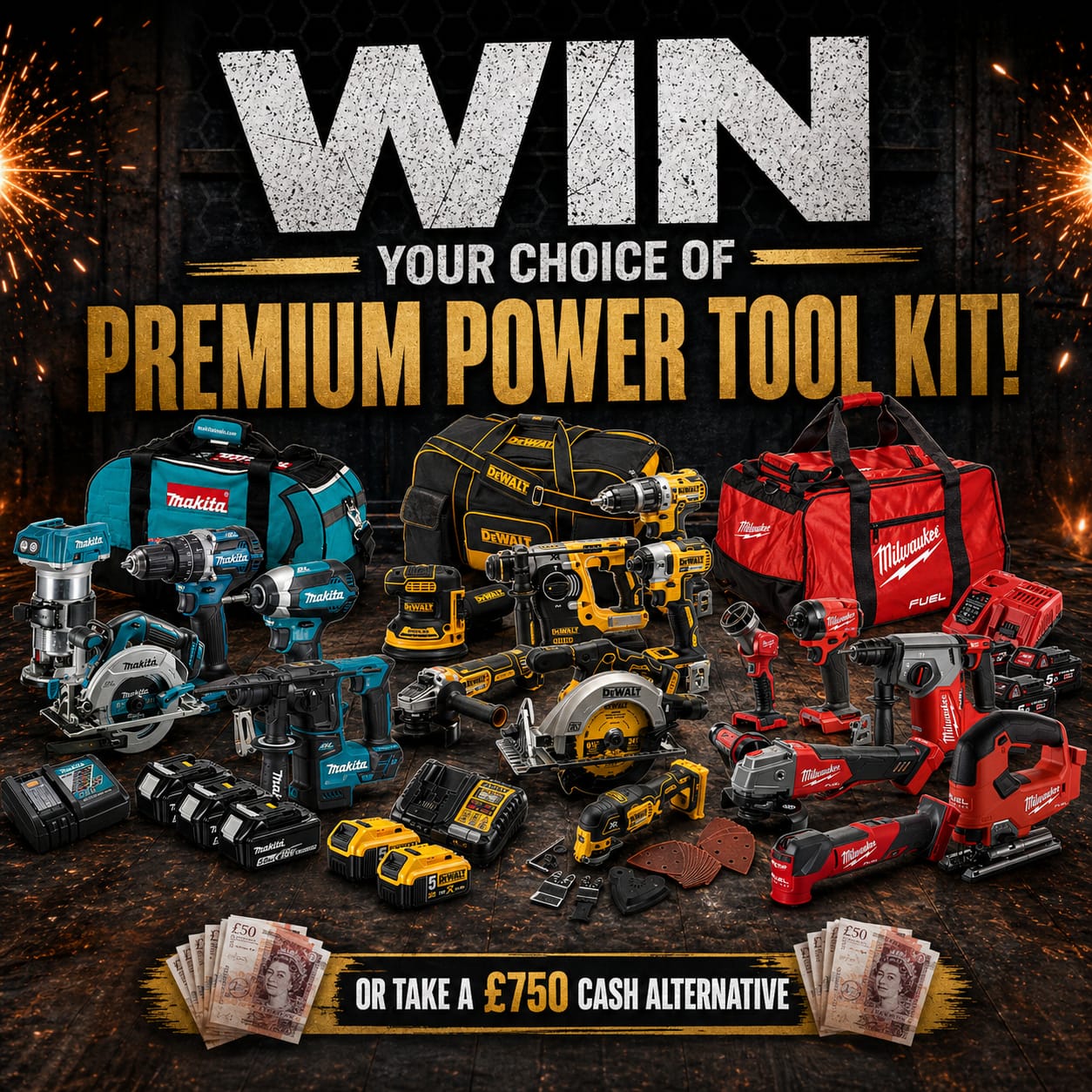 Premium Power Tool Kit – Choose Your Brand #4