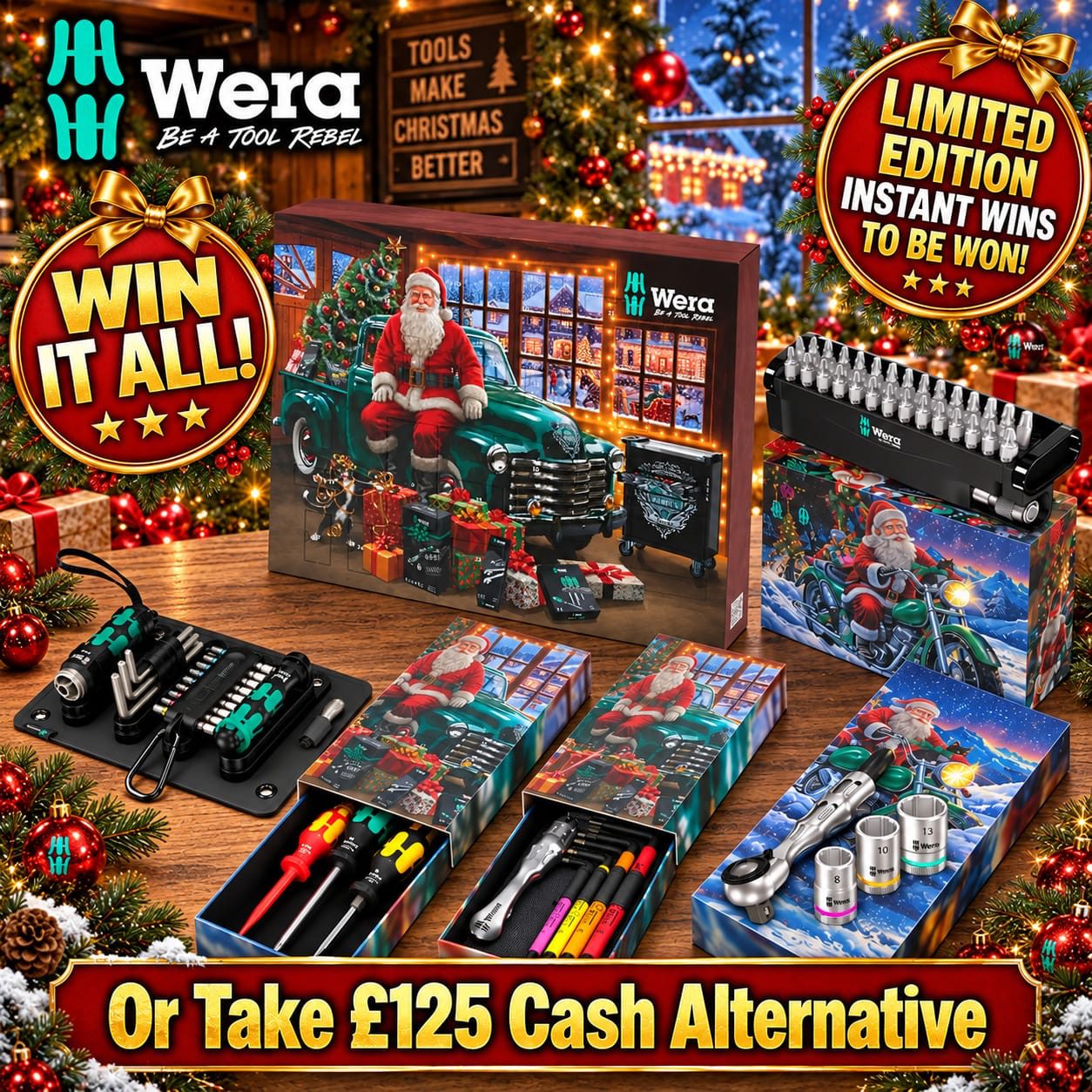 Wera Limited Edition Xmas Bundle (+ Limited Edition Instant Wins!)