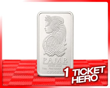 1OZ SILVER BAR!