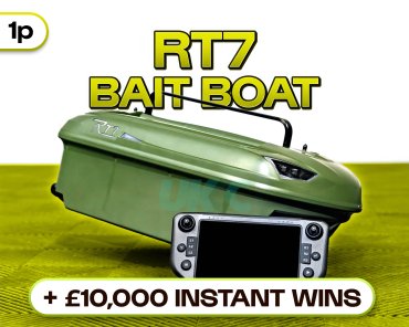 CARPLOUNGE RT7 V4 PRO BAIT BOAT + £10,000 INSTANT WINS!