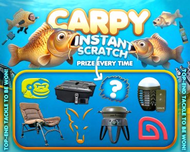 CARPY PRIZE EVERY TIME! — TOP END TACKLE TO BE WON!