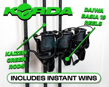 DAIWA 19 BASIA 45 SCW QD REELS + KORDA KAIZEN GREEN 12FT 3.5LB RODS!