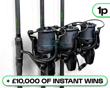 DAIWA BASIA REELS + KORDA KAIZEN GREEN RODS!