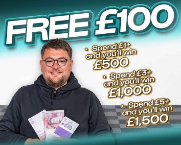 FREE ENTRY - WIN £100 | SPEND £1- £5+ & WIN EXTRA CASH! — #1