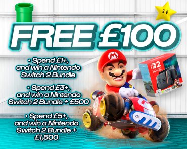 FREE ENTRY - WIN £100 | SPEND £1-£5+ AND WIN A NINTENDO SWITCH 2 BUNDLE & CASH! — #1