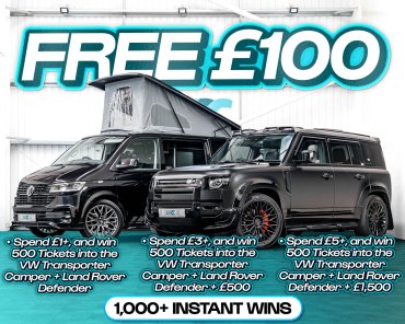 FREE ENTRY - WIN £100 | SPEND £1-£5+ AND WIN COMPETITION TICKETS & CASH! — #2